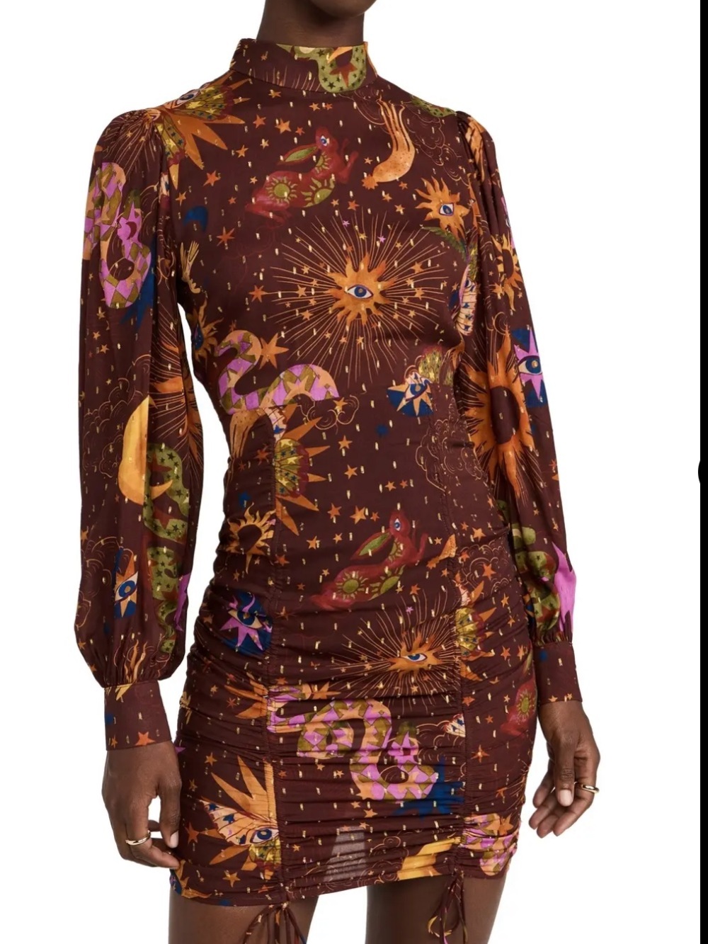 Fantastic Print Mini Dress by Dress To
